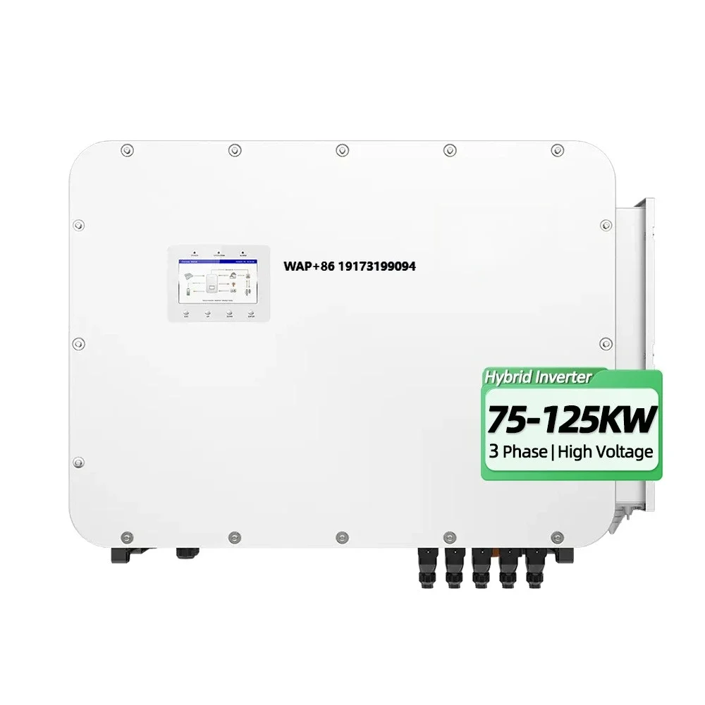 125kw Energy Storage Inverter for Commercial Solar Power System