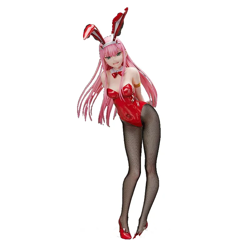 Darling In The FRANXX Zero Two Bunny Ver. 1/4 Scale PVC Figure Model Toy Lovely Collection for Gift