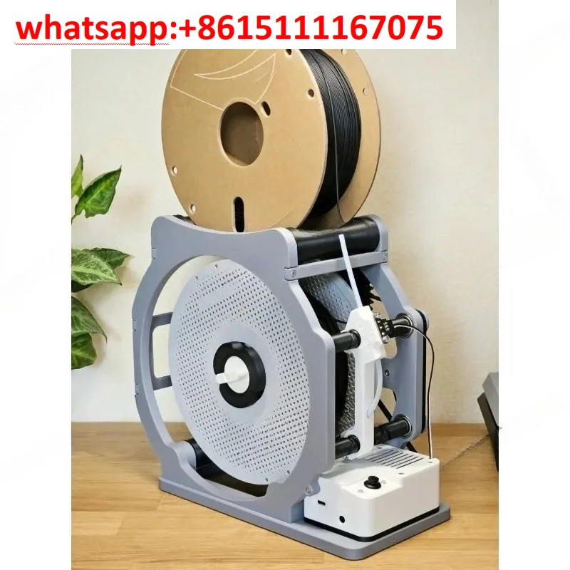 3D Printer Filament Winding Respooler Machine, Filament Organizer Tool for Neat 3D Printing Consumable Arrangement