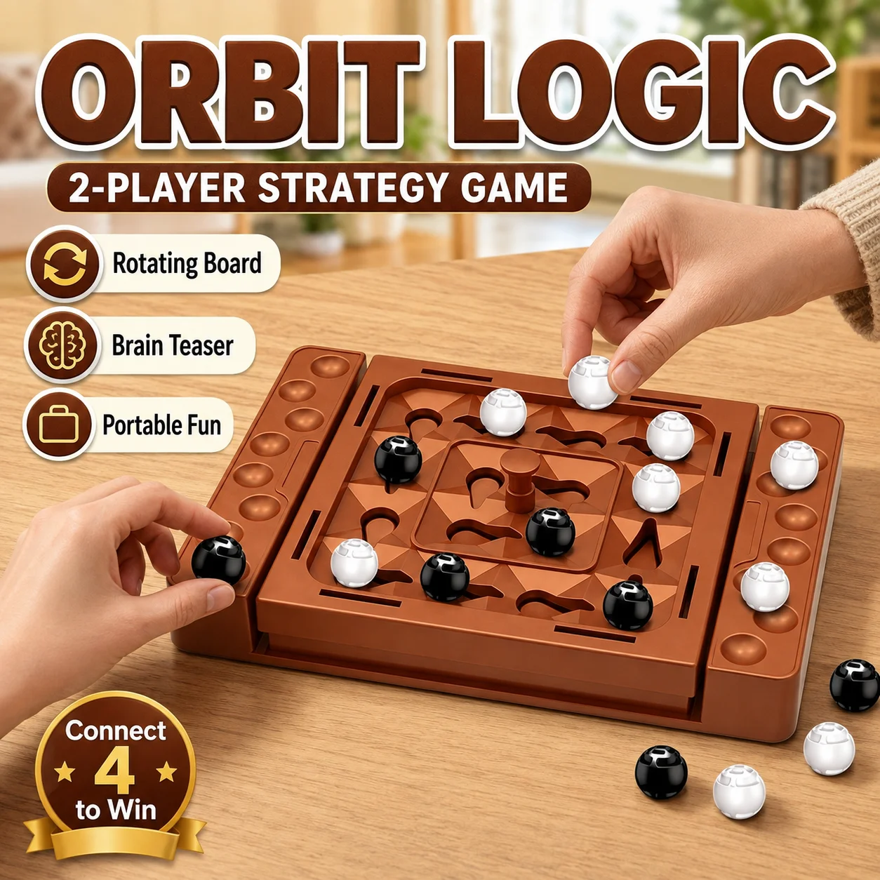 Kids Educational Game 2 - Orbital Logic Chess Game 2 Player