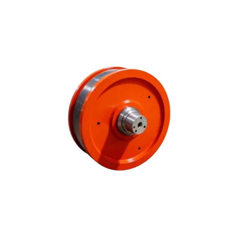 Customizable Alloy Chrome Plated Crane Wheel Machining Parts-Top-notch Quality Long-lasting Forging Service