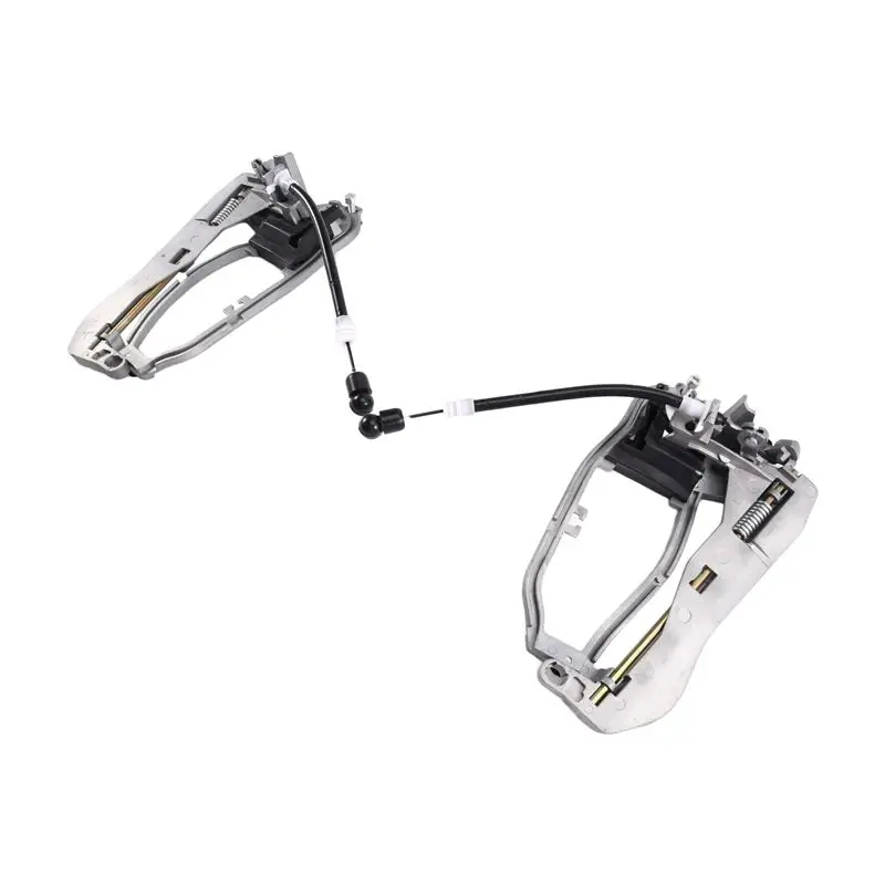 

Top Sale For BMW E53 X5 2000-2006 Rear Left+ Right Exterior Door Handle Carrier 1 Pair- Part Numbers 51228243635& 51228243636