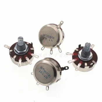 (2 adet) potansiyometre WTH118-1 2W 470R / 1K / 2.2K / 4.7K / 10K/ 22K / 47K / 100K / 470K / 560K / 1M tek dönüşlü karbon filmi
