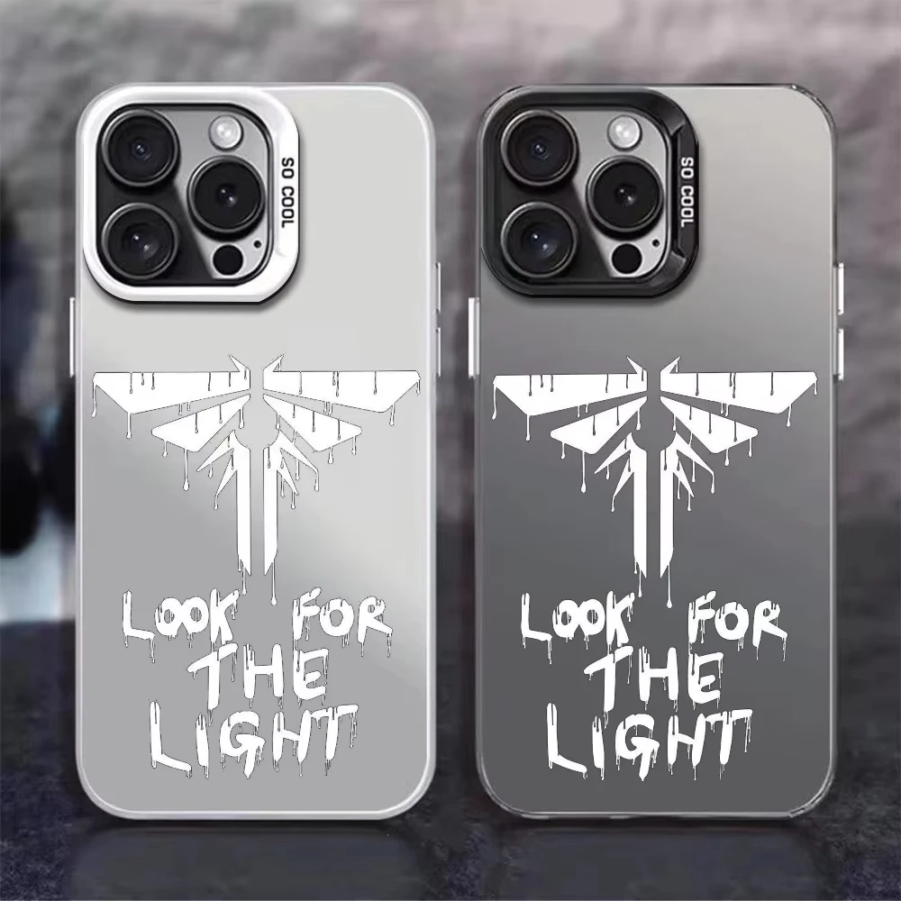 เคสโทรศัพท์ลายแมลงปอสีขาว สำหรับ iPhoneAIR 12 11 13 14 15 16E 17Max Pro Plus Mini สีเงิน lMDaser