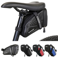 TAKEZERO Bicycle Tail Bag Mountain Bike Bag Foldable Saddle Storage Bag Small Storage Bicycle Tail Bag Bike Equipment Accessory