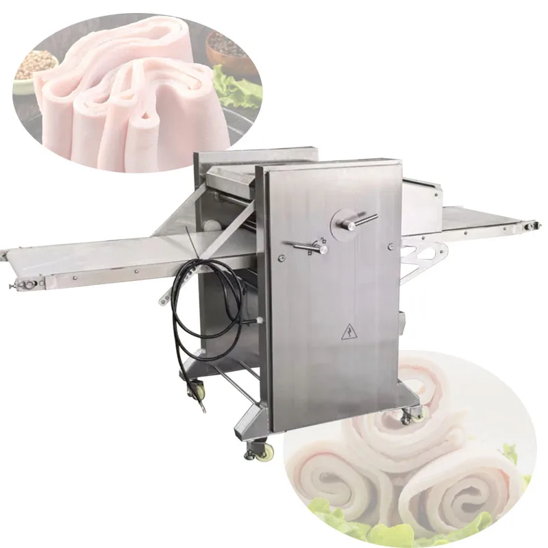 Pig Meat Pork Skin Removing Machine  Fat Meat Peeler Machine  Electric Pork Skin Peeling Machine