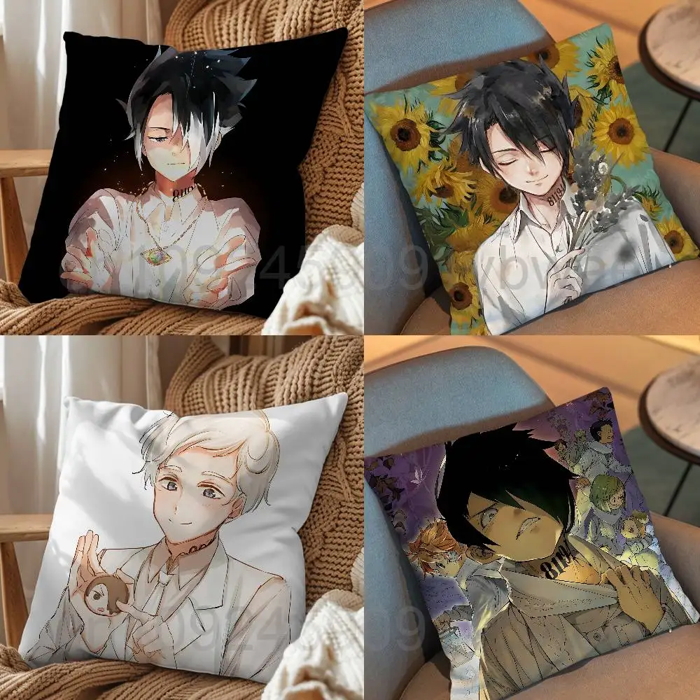 Norman Ray Promised Neverland room decor para regalar pillow cover living room sofa cushion cover bedroom room bed pillow cover