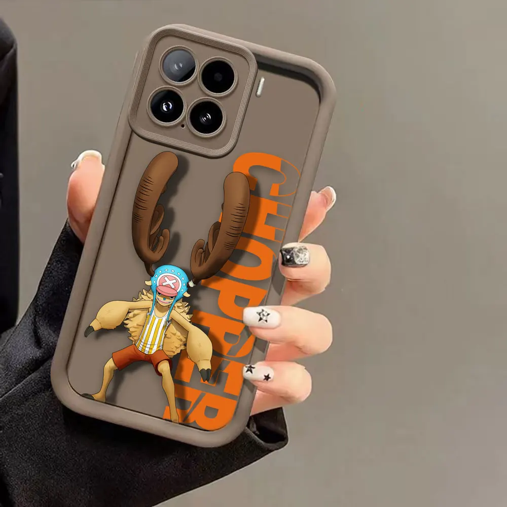 One P-Piece Luffy ZORO Cover Phone Case For Redmi NOTE 15 13 14 8 9 9S 10 10S 11 11S 11T 12 12S PRO PLUS Silicone Case DIY Shell