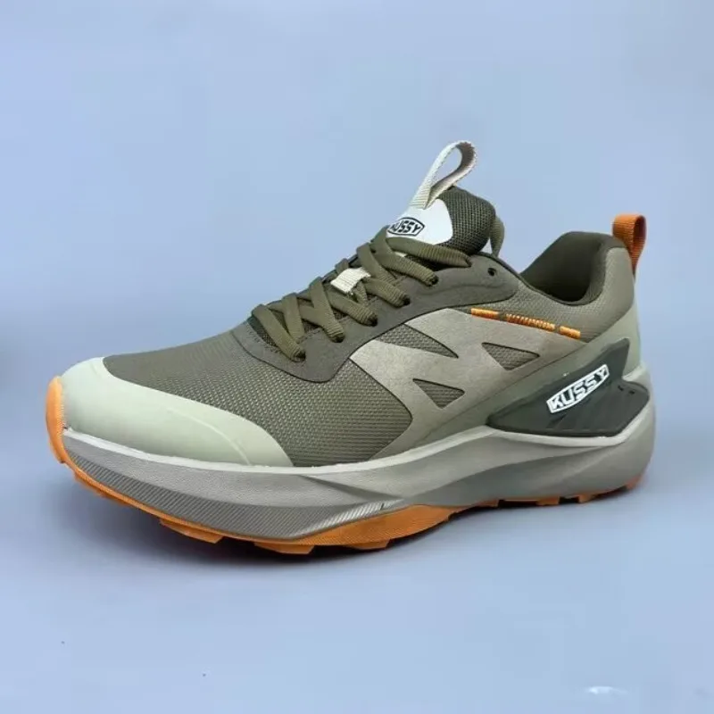 Designer Brand Trail Running Shoes Mesh Breathable Walking Shoes Good Quality Running Shoes Wearable Outdoor Sports Shoe For Men