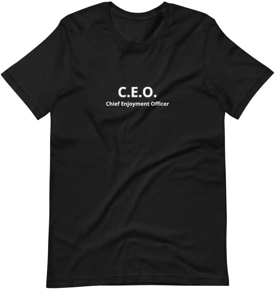 

Футболка унисекс с коротким рукавом CEO