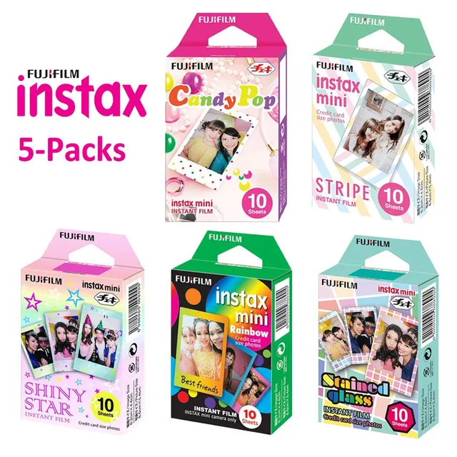 10-50 fogli Fuji Fujifilm instax mini 12 pellicole pellicola da 3 pollici per fotocamera istantanea mini 11 8 9 7s 25 50s 90 carta fotografica