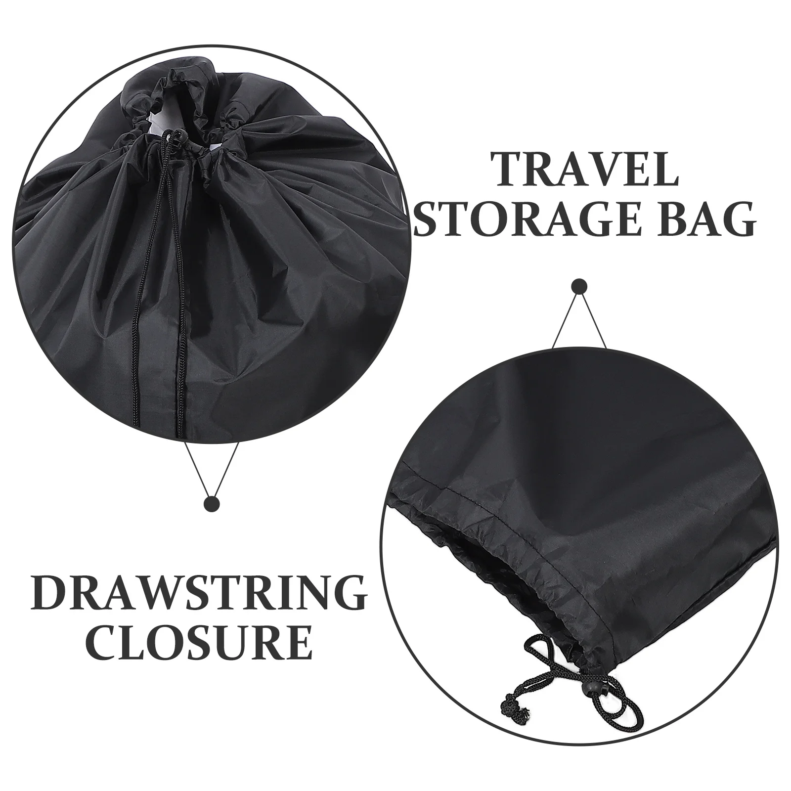 Bolsa de armazenamento à prova de poeira para assento de carro, resistente, à prova d'água, bolsa de viagem, carrinho, portão, verificação, compatível com a maioria das segurança