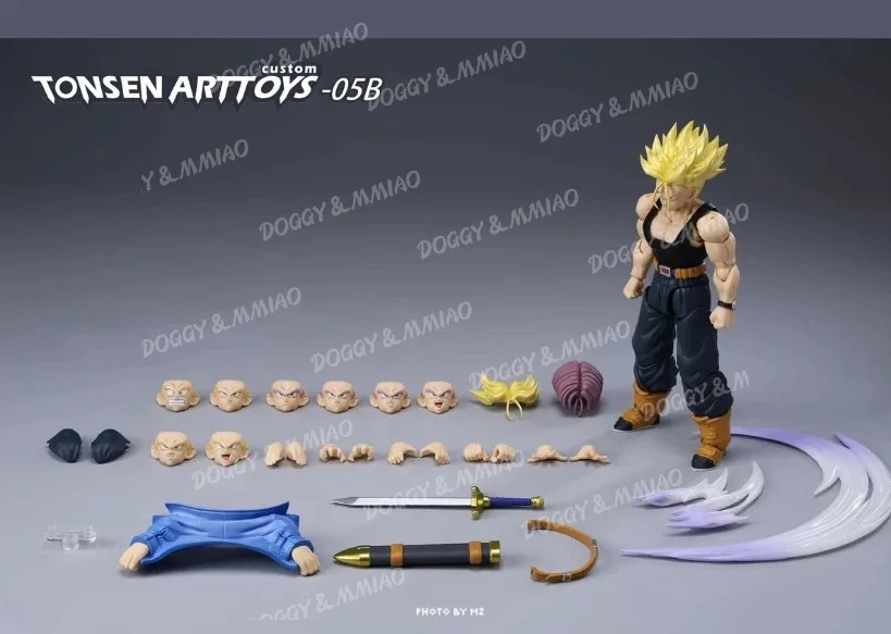 Tonsen Arttoys トランクス 05B Dragon Ball Z Trunks 05A 05B Action Figure 6 Inch PVC Model