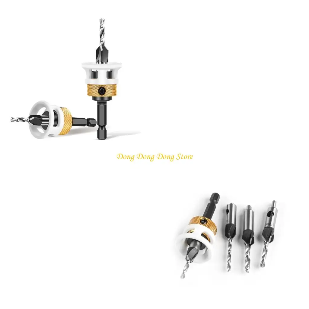 

4xba 4 Размер буровой бит с глубиной остановки для деревянных пластиковых и композитных материалов