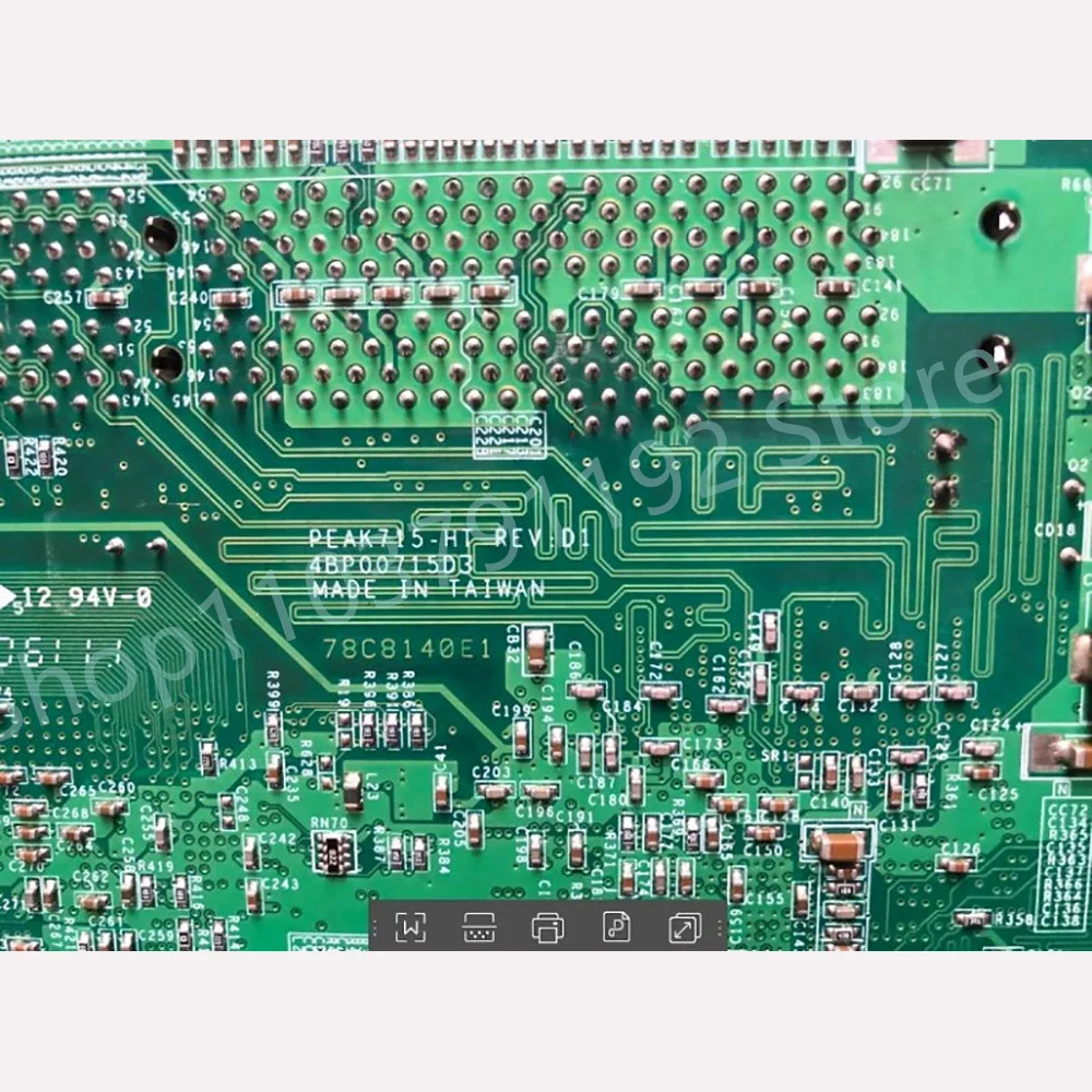 Industrial motherboard PEAK715VL-HT(D) PEAK715-HT REV D1