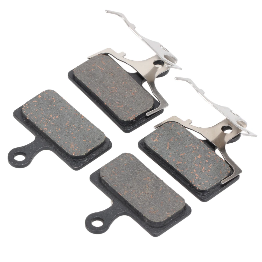 Resin Semi-Metallic Brake Pads 2 Pairs for Shimano M666