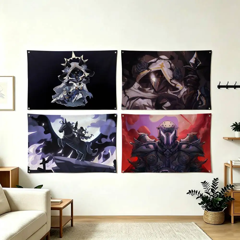 S-Silent Salt Cookie Cookie Run Kingdom Flags Wall Hanging Tapestry Outdoor Garage Room Decorative flag Background Blanket