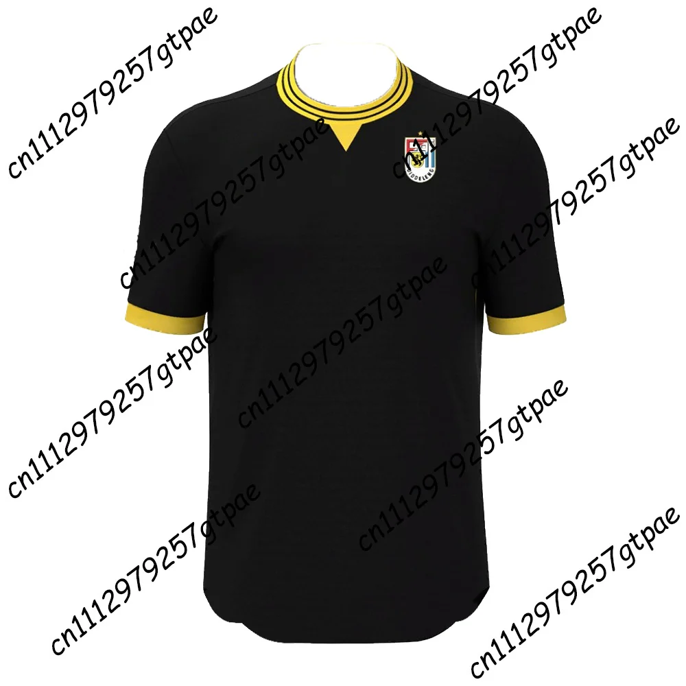 

Adult Summer F91 Dudelange Luxembourg Football T-Shirt Casual Sport Breathable Quick-Dry Cycling Top for Men