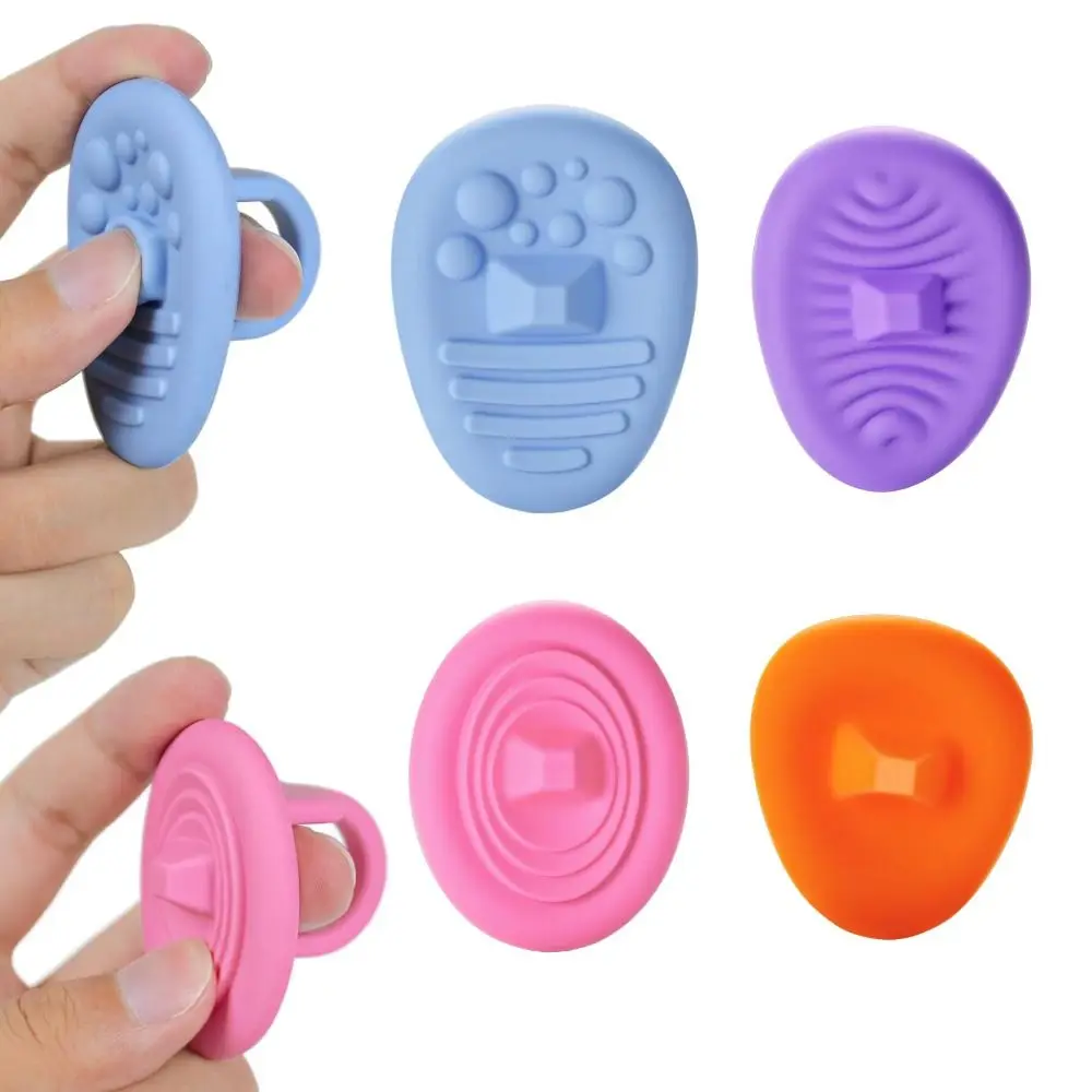 4 قطعة/المجموعة سيليكون الحسية تململ تخفيف القلق خفيفة الوزن تململ حلقة اضغط على الصوت لعبة تخفيف التوتر لالتوحد إضافة ADHD #1