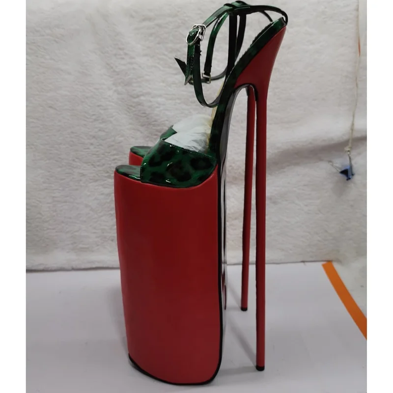 

Черные кожаные сандалии с открытым носком на тонком высоком каблуке, модные пикантные летние женские туфли большого размера 2025 года, Zapatillas Mujer