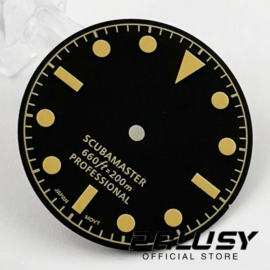 28.5mm Retro Dial Suitable For NH35/NH36 Automatic Movement Sterile Dial Watch Modification Accessories