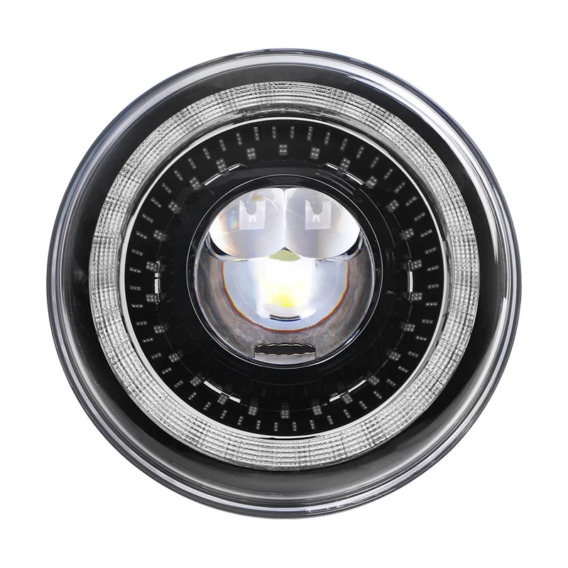 7 Inch LED Headlights Filed 4x4 Turn Signal Round HeadLight for Land Rover Defender Lada Niva 4X4 Uaz Hunter Mazda Miata MX5