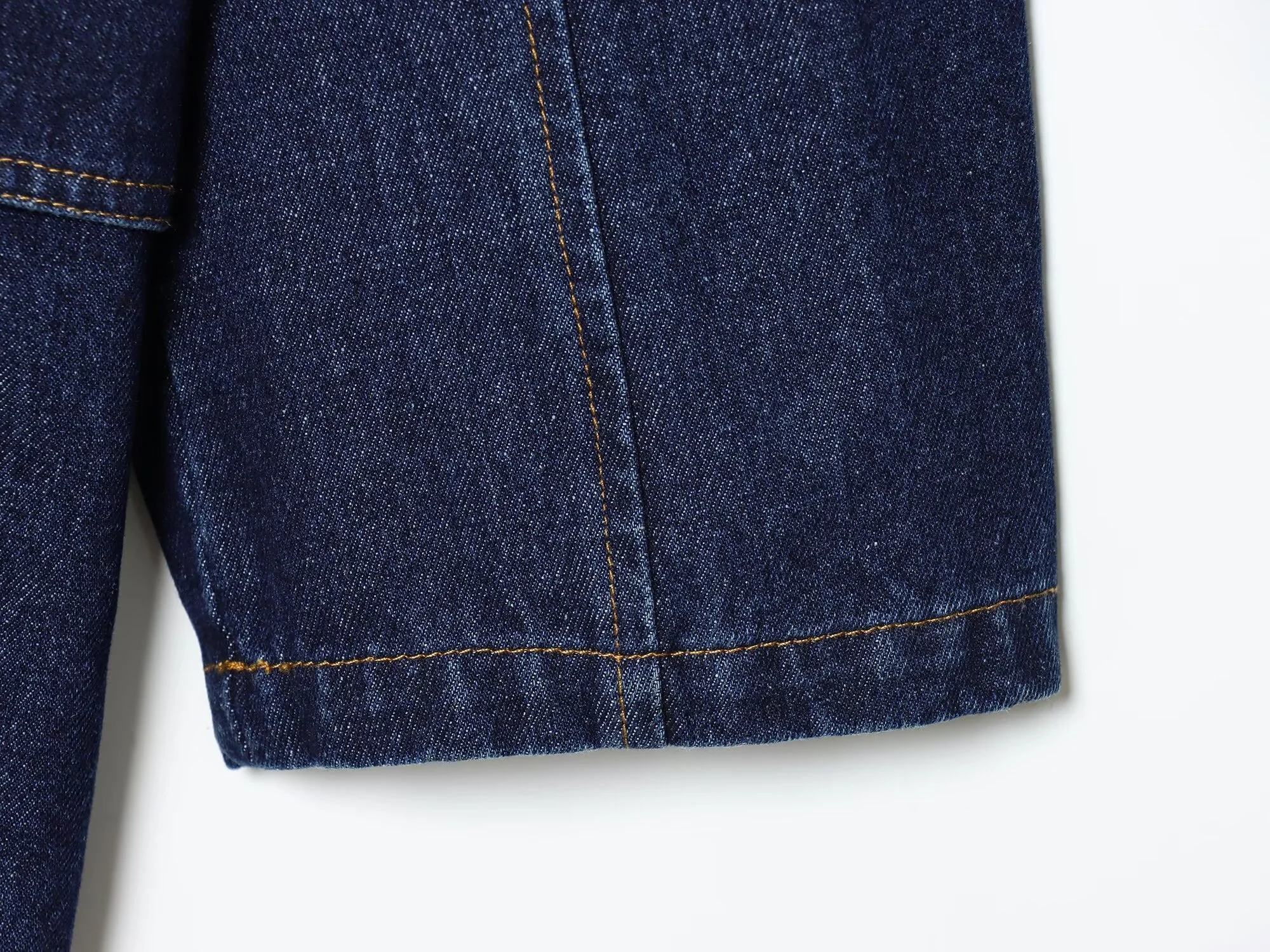 2025 شتاء جديد المرأة المألوف ركاب نمط تنوعا التلبيب جيب كبير التعادل الخصر الدنيم فستان بكم طويل #5