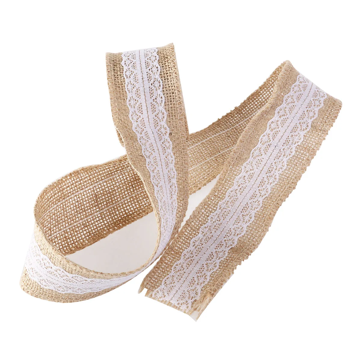 

5M 5CM Brown Roll DIY Craft Decorative Wedding Home Gifts Burlap Ribbon Rolls for Crafts Decorations Burlap Ribbon for DIY