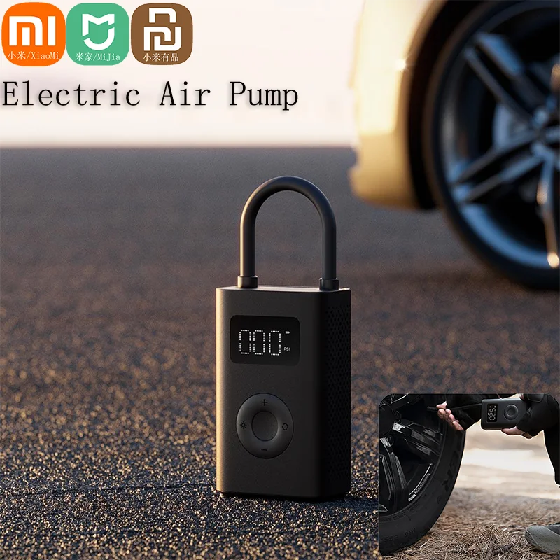 

Xiaomi Car Tire Electric Air Compressor Mijia Led Multitool Air Pump 2 For Bike Automotive Car Type-C 12V Smart Inflator
