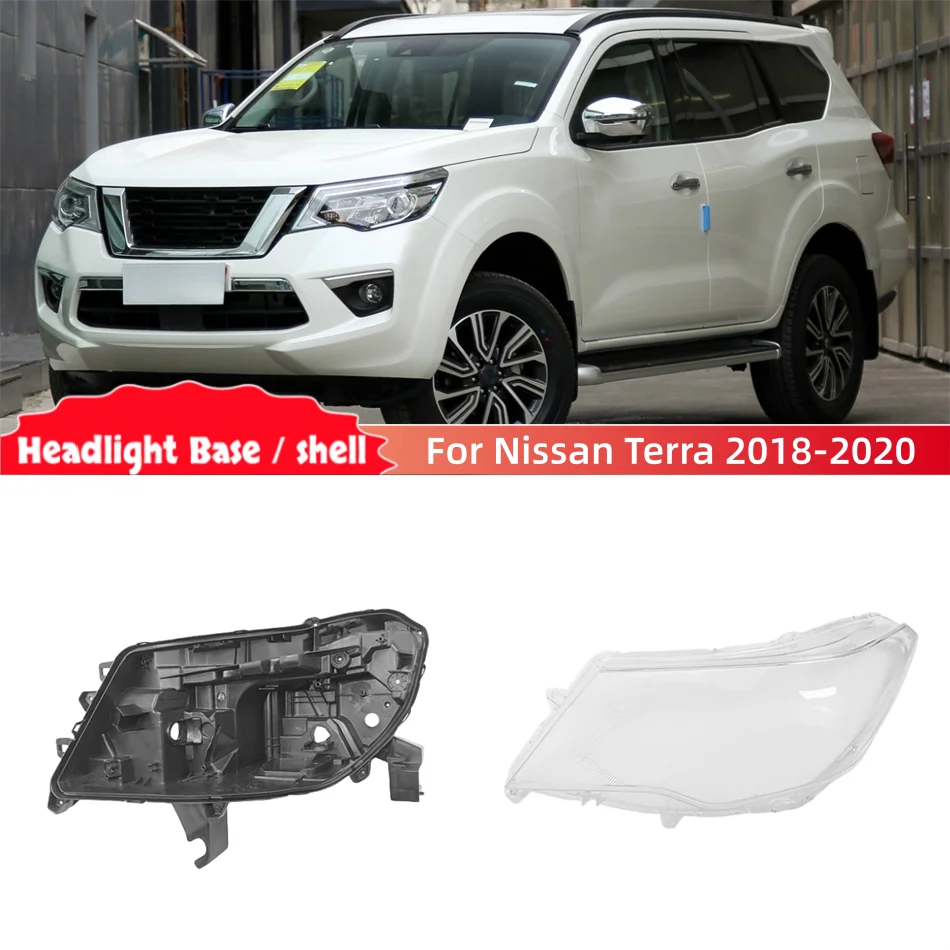 For Nissan Terra 2018 2019 2020 automotive parts and accessories Car Base Head Lamp Shell Headlight House Front Headlight Cover