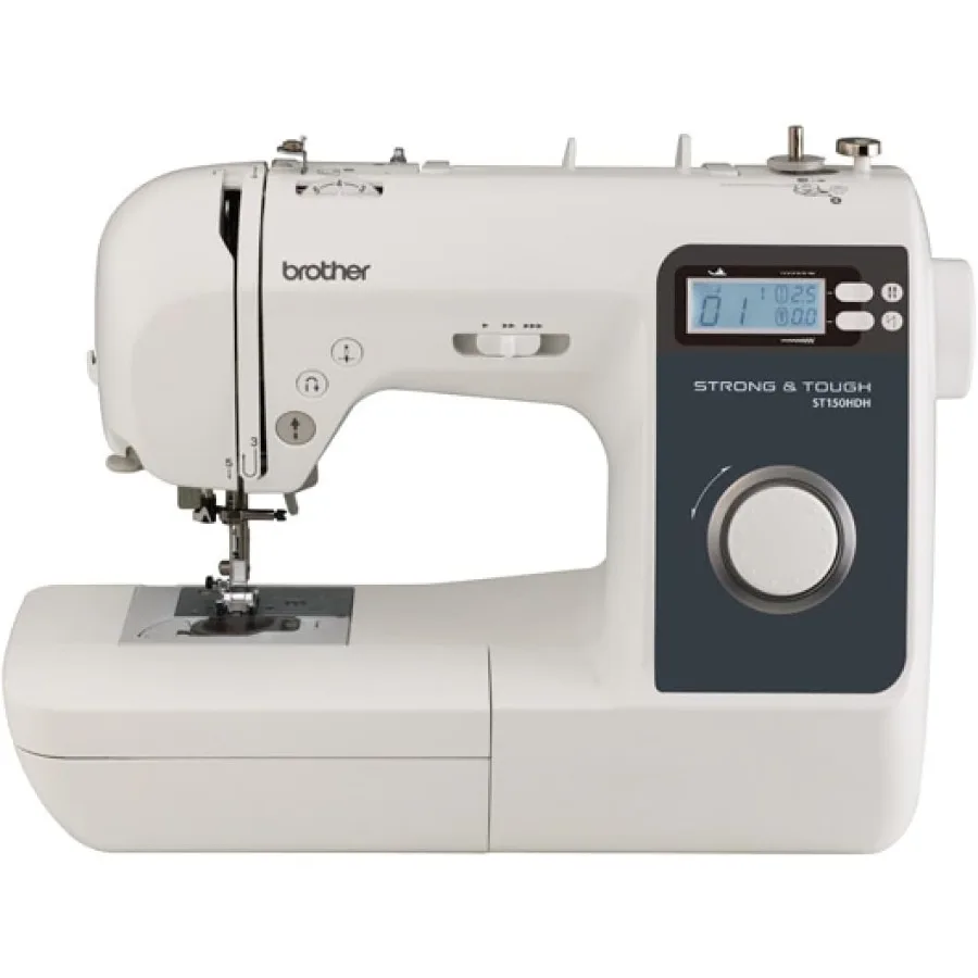 

ST150HDH Sewing Machine, Strong & Tough, 50 Built-in Stitches, LCD Display, 9 Included Feet,