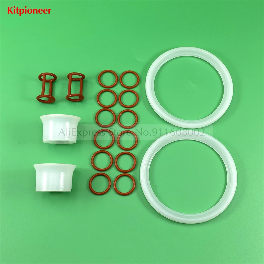 18 In 1 New Seal Rings Parts Horn Shaped Sealing Tubes Fittings Of ZM Ice Cream Maker MK Soft Serve Machines New Accessories