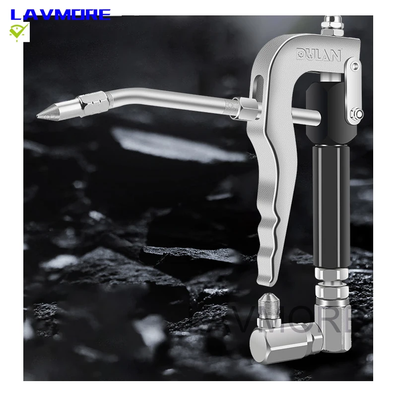 Universal grease gun, pneumatic high-pressure oiler, grease nozzle, tubing, electric grease machine fittings