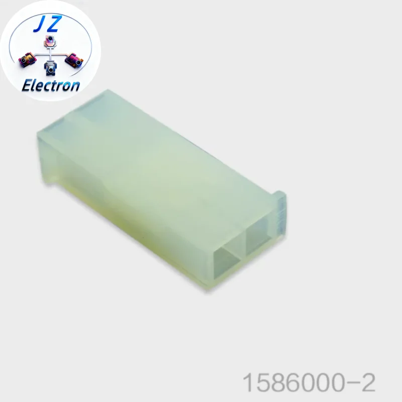 

30 шт. оригинальных прямоугольных корпусов разъемов 1586000-2 для автомобильной электроники и умных устройств