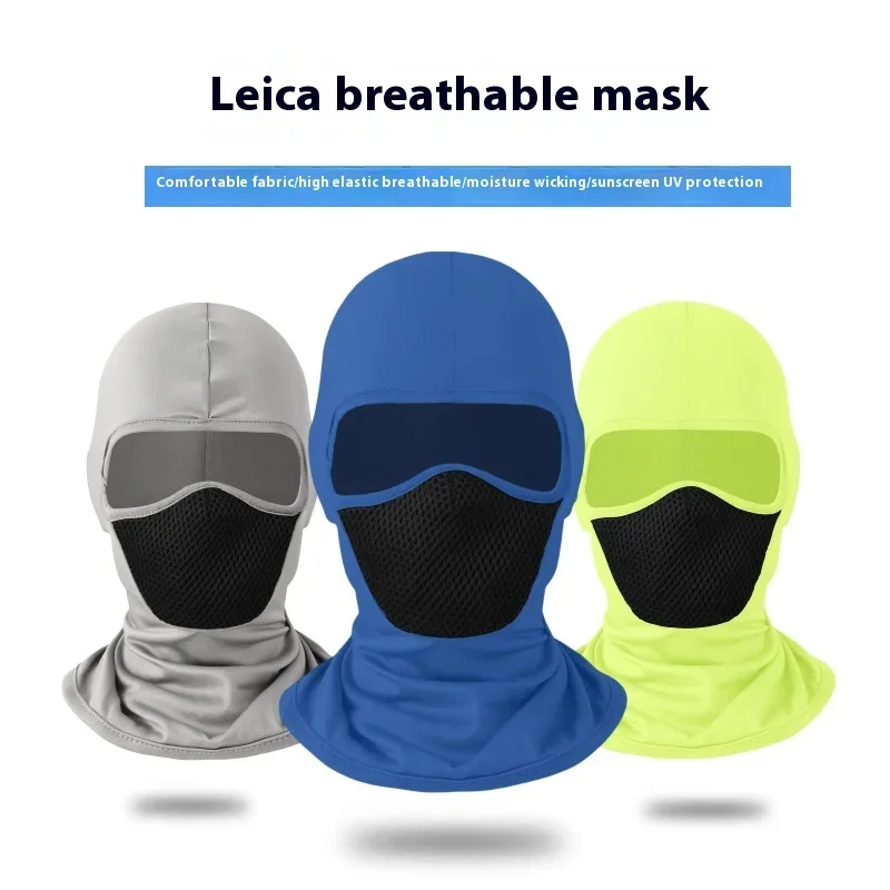 Breathable Balaclava Motorcycle Full Face Mask Motorbike Cycling Bike Mask Motocross Helmet Hood Moto Riding Neck Face Mask