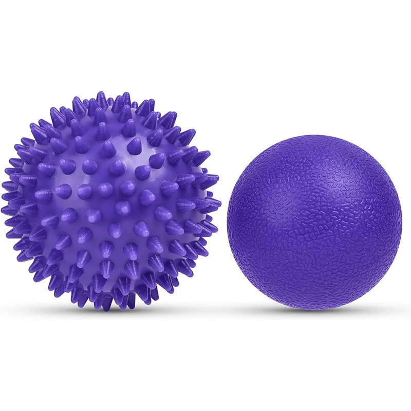 Massageball, myofasziale Entspannungsball, Massagegerät, stacheliger Ball für tiefe Gewebe, Triggerpunkt, Muskelregeneration, myofasziale Schmerzlinderung