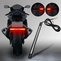 Running Light Flexible Motorcycle 48 LED Strip Rear Tail Brake Stop Turn Signal Lamps High Quality Bike Articles Accessories