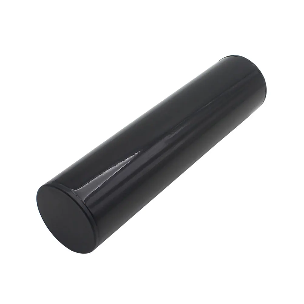 

2Pcs Exquisite Black Orff Sand Shaker Metal Handheld Instrument Toys For Kids Music Enlightenment And Family Bonding