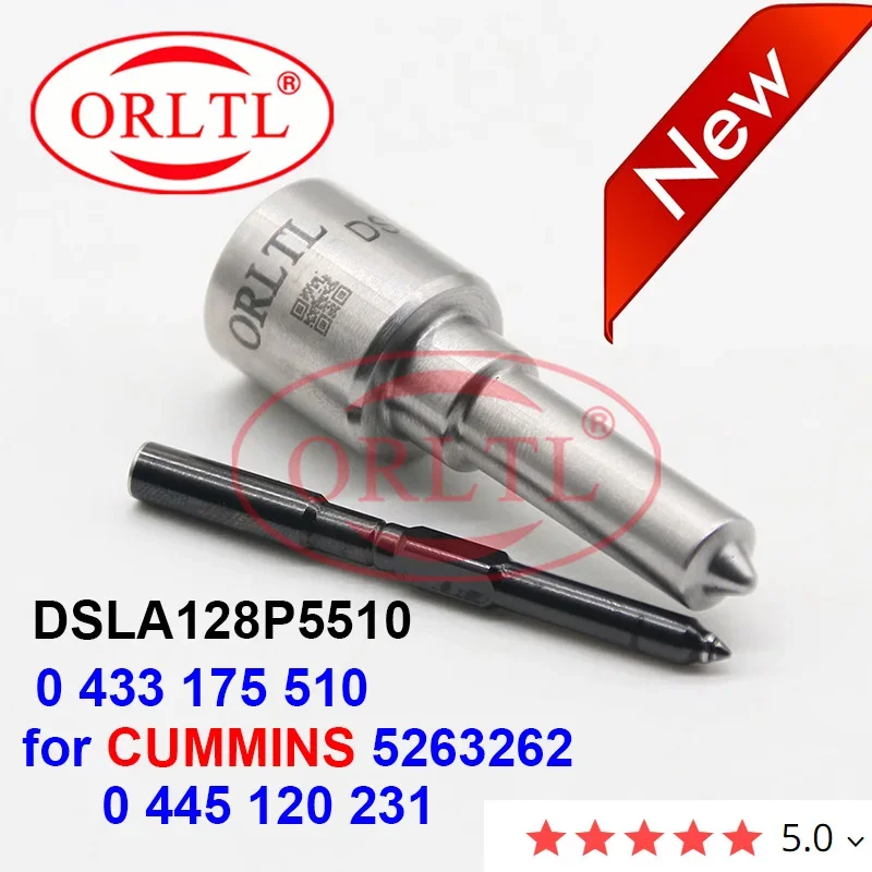 

Форсунка дизельного топлива ORLTL DSLA128P5510 0 433 175 510 0433175510 для 0445120231 0 445 120 231 CUMMINS 5263262