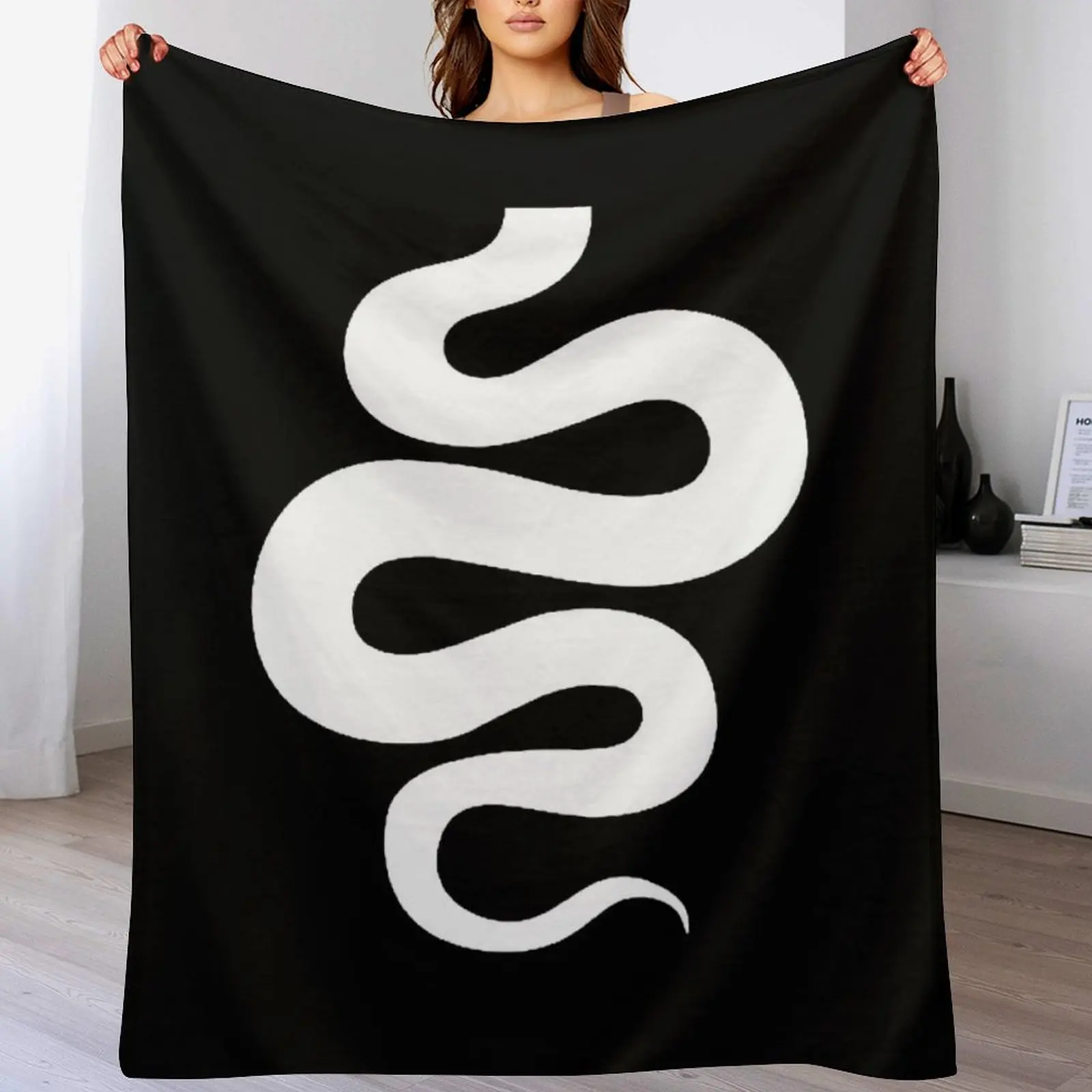 

Sickick Sick Kick S!ck!ck white snake Throw Blanket Thermals For Travel heavy to sleep Hairy Luxury Designer Blankets
