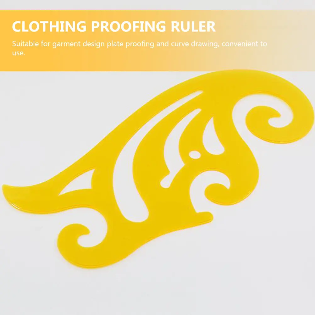Obrázek 6: Odborný oblečení proofing svrchovaný víceúčelové zahnutá šicí šablona pro krejčovské DIY garment design přesný střih
