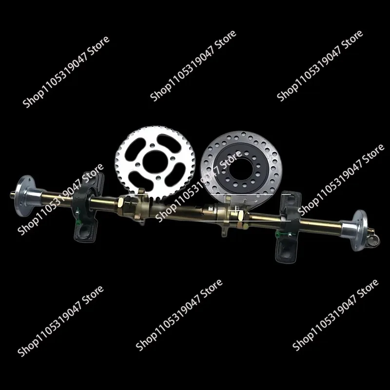 Kart accessories, three-wheeled ATV 61cm rear axle rear axle bearing flange