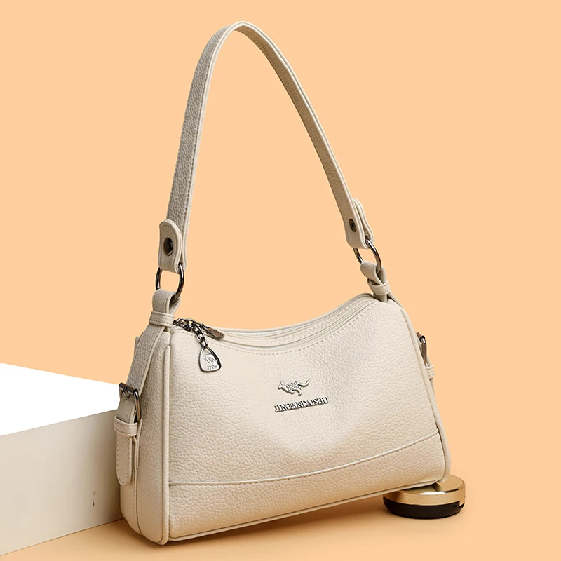 

Ladies Luxury Brand Handbags Sac A Main Crossbody Bags for Women 2025 Leather Shoulder Bags Female Messenger Bag Soft Flap Bag