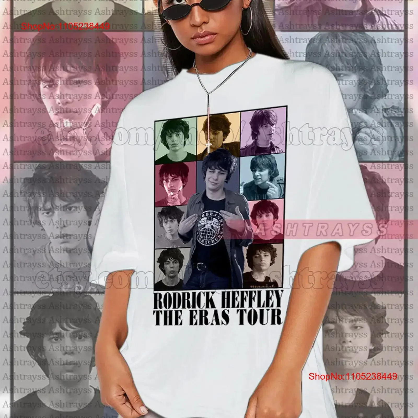 Rodrick Heffley The Eras Tour T Shirt vintage Washed Breathable fashion Soft streetwear Stylish Stretched Versatile Casual