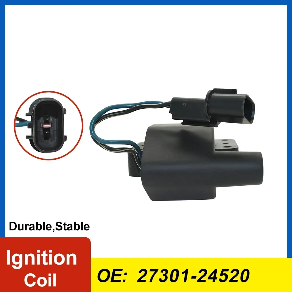 

27301-24520 Ignition Coil MD114994 for Mitsubishi Dodge Plymouth Eagle Hyundai Colt 1987-1994 Auto Ignition System 2730124520