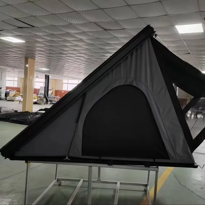 Hard Shell Roof Top Tent for SUV Truck Van-Four-Season Lightweight Aluminum Alloy Frame
