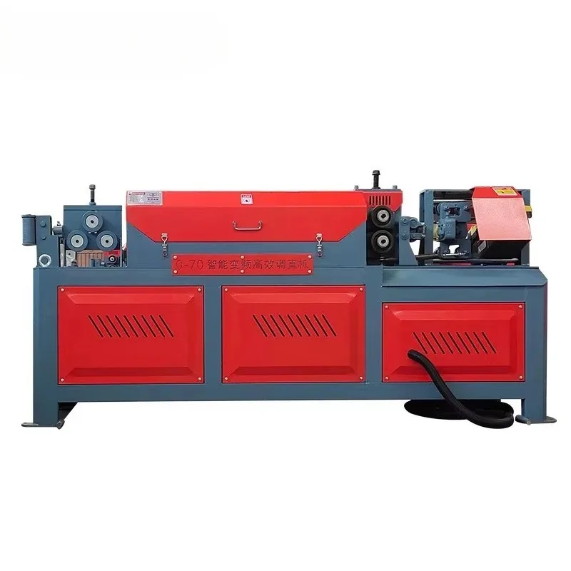 Automatic Rebar Straightening Machine Automatic Steel bar Straightening and Cutting Machine