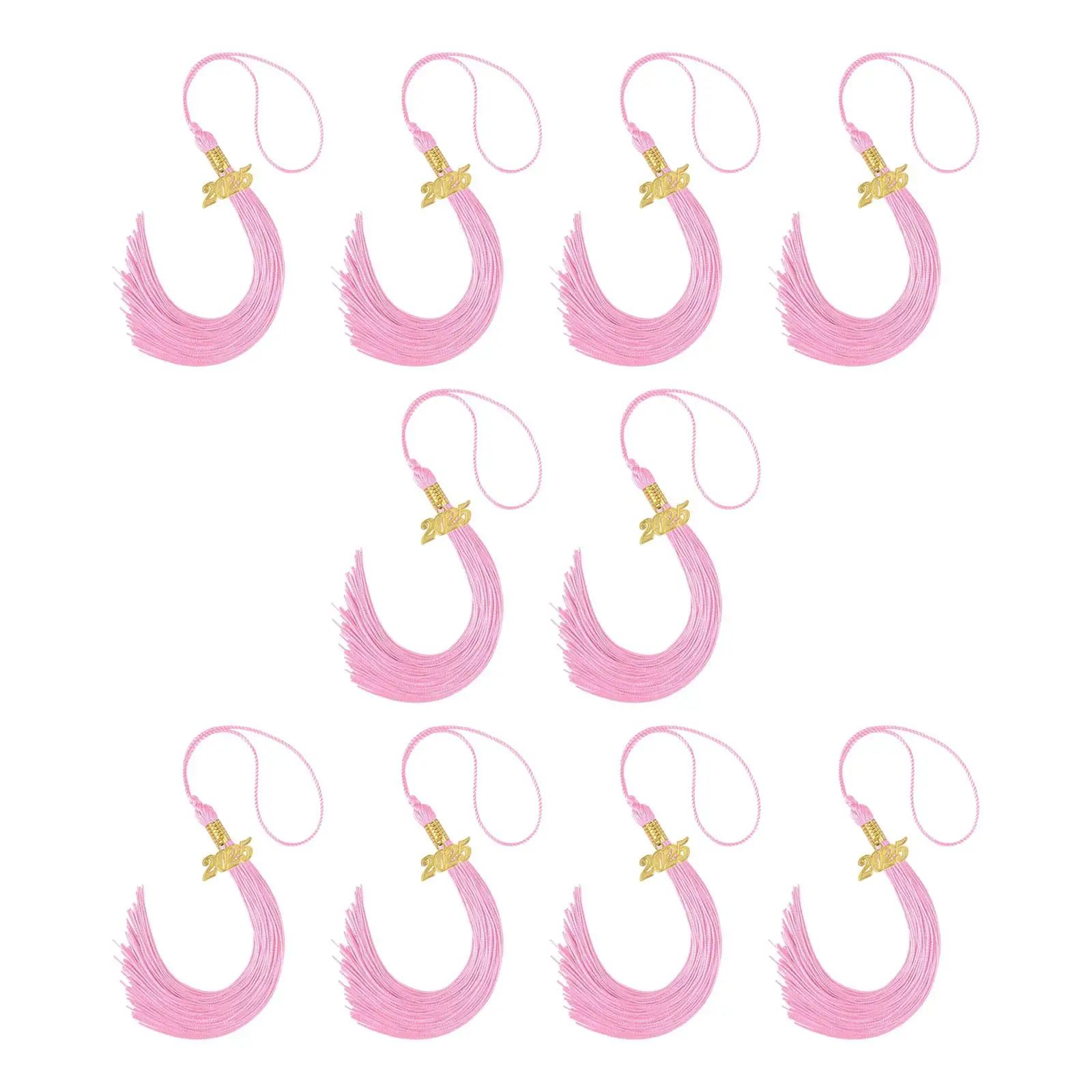 10x شرابات التخرج هدية أكاديمية ديكور قبعة التخرج شرابات لسلاسل المفاتيح #1