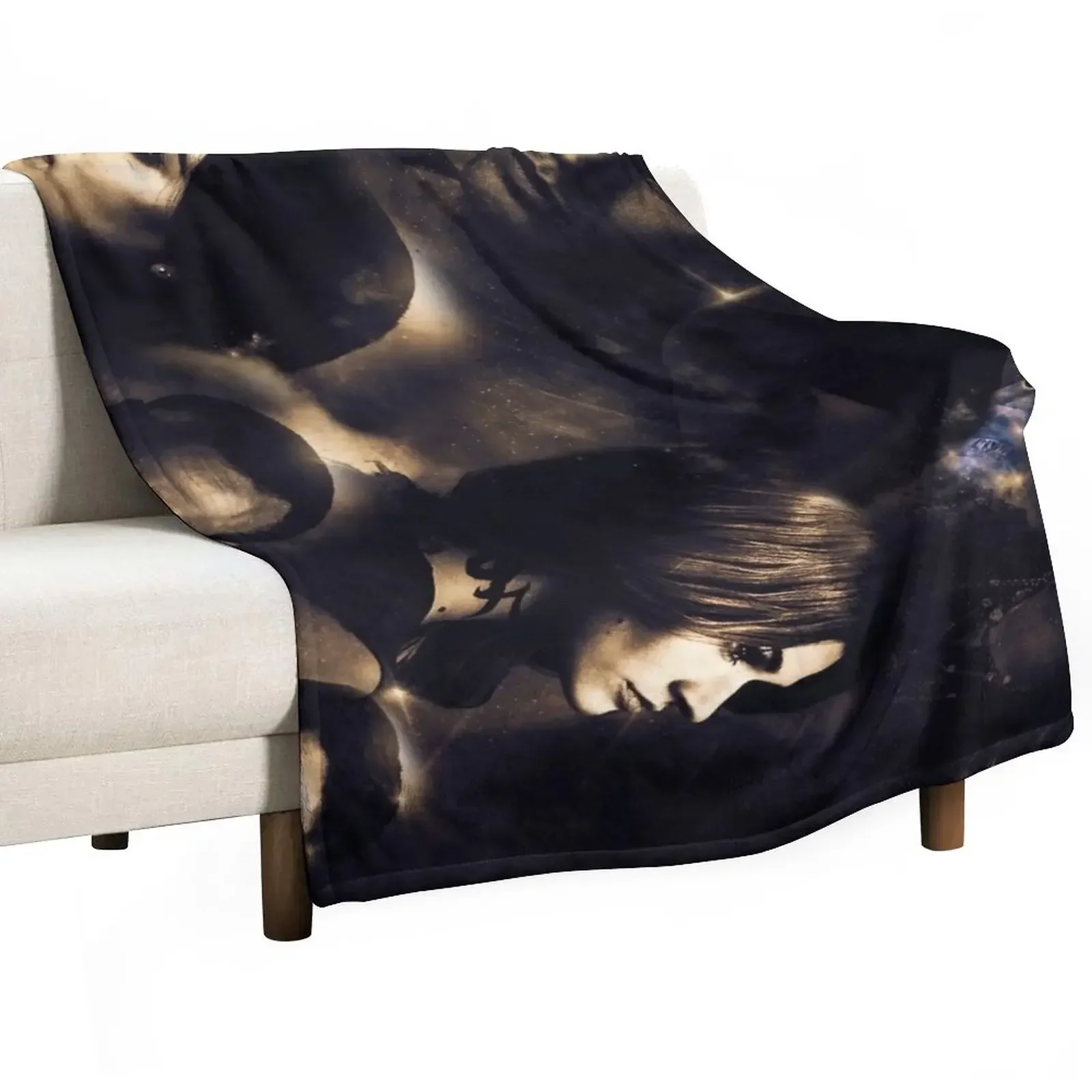 

SHADOWHUNTERS GOLD Throw Blanket Decoratives Soft Beds Blankets