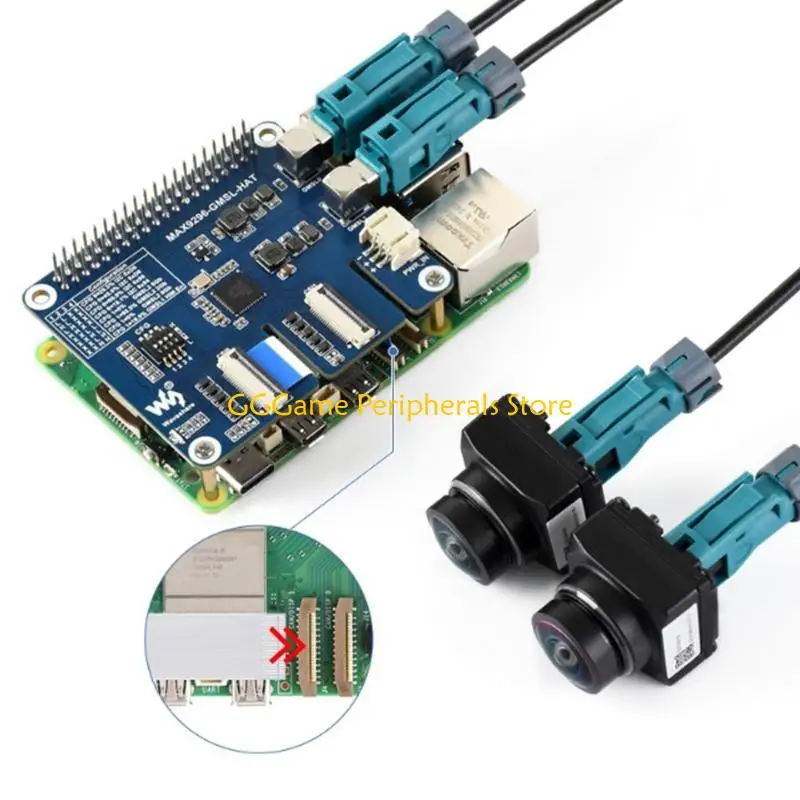 U55B GMSL Camera Expansion Board For High Resolution 1080P Video Capturing Transmission